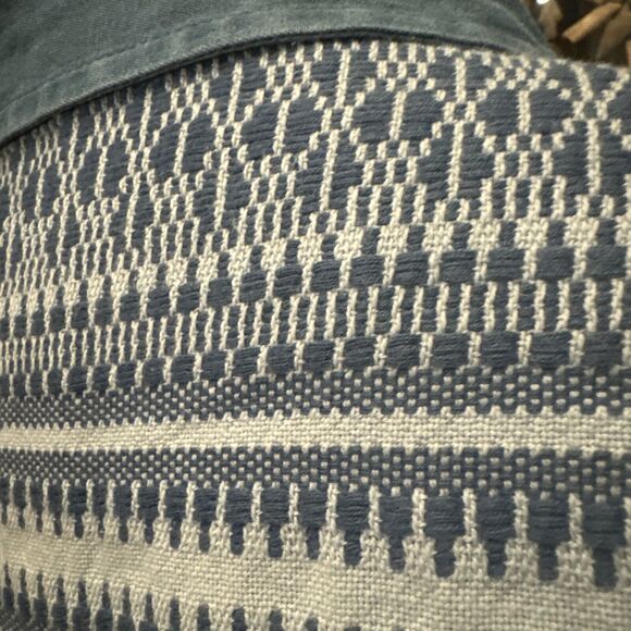 ROXY Women's Light Of Day Pearl Snap Denim Shirt Medium Woven Back Long Sleeve - Picture 7 of 9